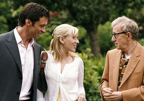 Hugh Jackman, Scarlett Johansson, Woody Allen