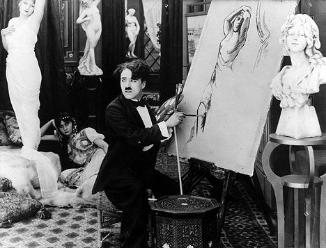 Charlie Chaplin - Chaplin malířem - Z filmu