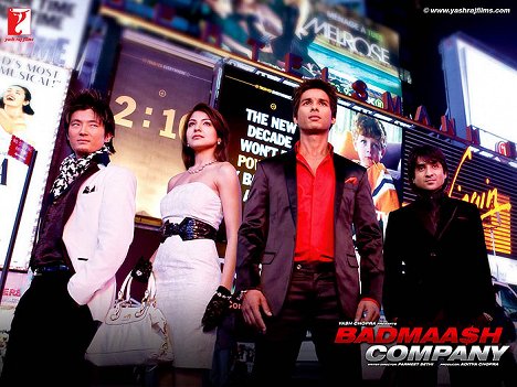 Meiyang Chаng, Anushka Sharma, Shahid Kapur, Vir Das - Badmaash Company - Z filmu