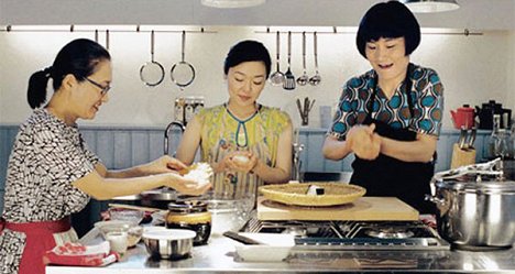 Masako Motai, Satomi Kobajaši, Hairi Katagiri - Kamome šokudó - Z filmu