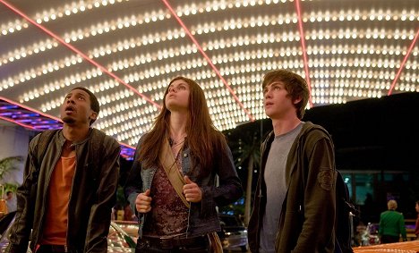 Brandon T. Jackson, Alexandra Daddario, Logan Lerman - Percy Jackson: Zloděj blesku - Z filmu