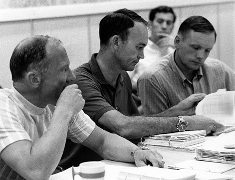 Buzz Aldrin, Michael Collins, Neil Armstrong - Ve stínu Měsíce - Z filmu