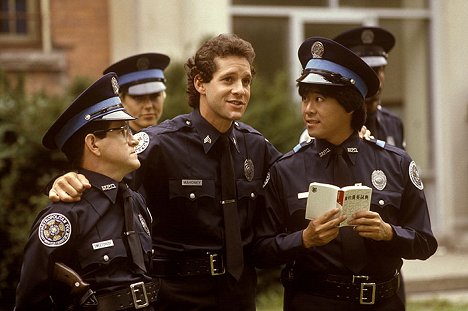 Tim Kazurinsky, Steve Guttenberg, Brian Tochi - Policejní akademie 3 - Z filmu