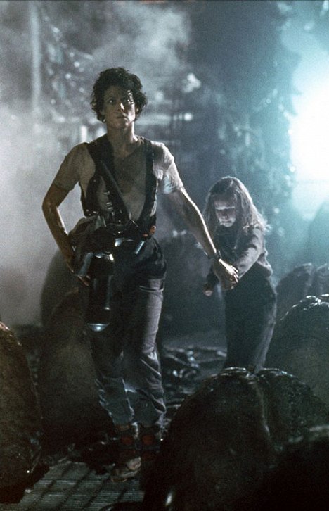 Sigourney Weaver, Carrie Henn - Vetřelci - Z filmu