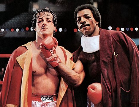 Sylvester Stallone, Carl Weathers - Rocky - Z filmu