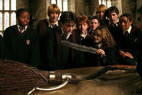 James Phelps, Daniel Radcliffe, Rupert Grint, Devon Murray, Emma Watson, Oliver Phelps, Matthew Lewis - Harry Potter a väzeň z Azkabanu - Z filmu
