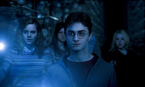 Emma Watson, Bonnie Wright, Daniel Radcliffe, Evanna Lynch - Harry Potter a Fénixov rád - Z filmu