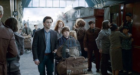 Daniel Radcliffe, Bonnie Wright, Arthur Bowen - Harry Potter a Relikvie smrti - část 2 - Z filmu