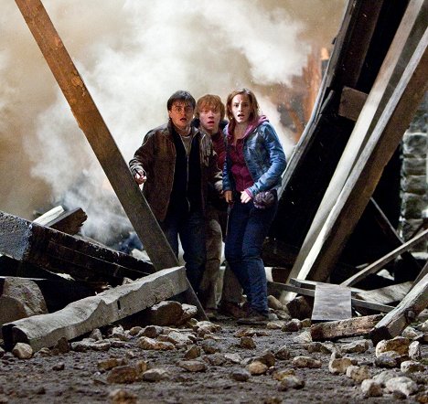 Daniel Radcliffe, Rupert Grint, Emma Watson - Harry Potter a Relikvie smrti - část 2 - Z filmu