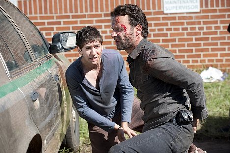 Michael Zegen, Andrew Lincoln - Walking Dead - 18 Miles Out - Z filmu