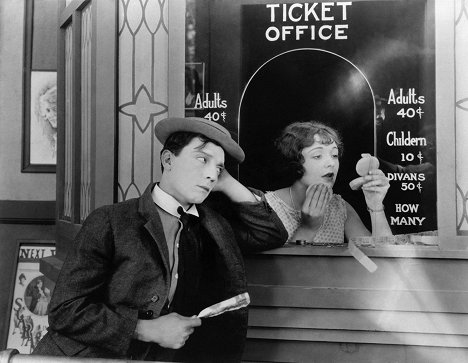 Buster Keaton, Kathryn McGuire - Frigo ako Sherlock Holmes - Z filmu