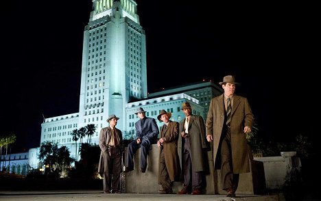 Michael Peña, Ryan Gosling, Robert Patrick, Anthony Mackie, Josh Brolin - Gangster Squad – Lovci mafie - Z filmu
