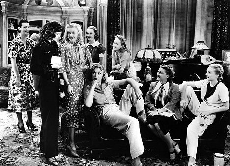 Gail Patrick, Katharine Hepburn, Ginger Rogers, Eve Arden - Motýl vzlétl k záři - Z filmu