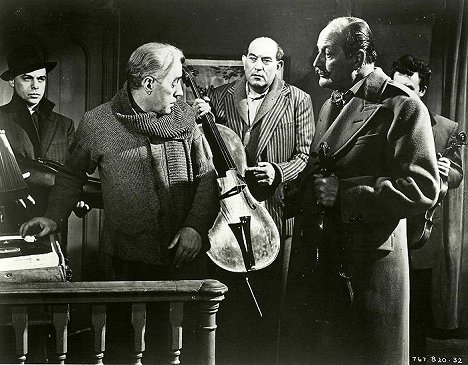 Herbert Lom, Alec Guinness, Danny Green, Cecil Parker - Pět lupičů a stará dáma - Z filmu