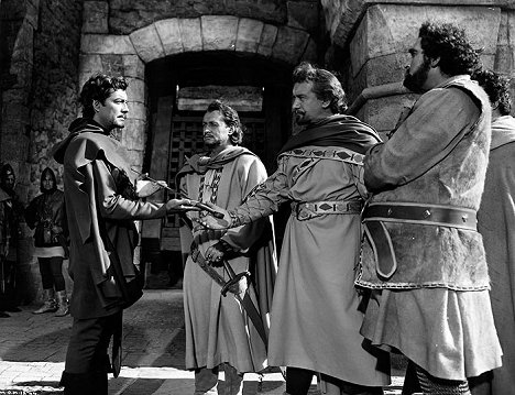 Robert Taylor, Robert Douglas, George Sanders, Francis De Wolff