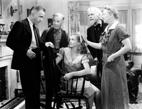 Humphrey Bogart, Henry Travers, Joan Leslie, Henry Hull - Vysoko v horách - Z filmu