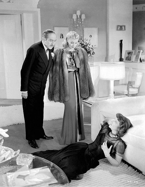 Adolphe Menjou, Ginger Rogers, Katharine Hepburn - Motýl vzlétl k záři - Z filmu
