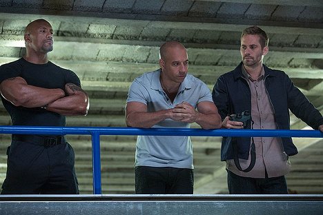 Dwayne Johnson, Vin Diesel, Paul Walker - Rychle a zběsile 6 - Z filmu