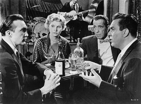 Humphrey Bogart, Edmond O'Brien - Bosonohá komtesa - Z filmu