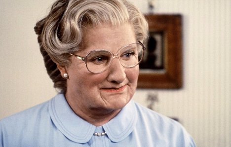 Robin Williams - Mrs. Doubtfire - Táta v sukni - Z filmu