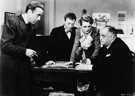 Humphrey Bogart, Peter Lorre, Mary Astor, Sydney Greenstreet - Maltézsky sokol - Z filmu