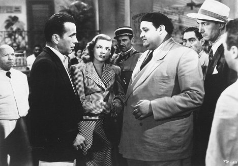 Humphrey Bogart, Lauren Bacall, Dan Seymour - Mať a nemať - Z filmu