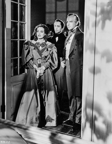 Joan Crawford, Franchot Tone, Melvyn Douglas