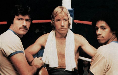 Aaron Norris, Chuck Norris, Eric Laneuville - A Force of One - Photos