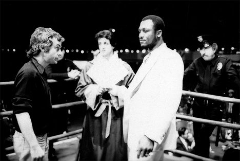 John G. Avildsen, Sylvester Stallone, Joe Frazier