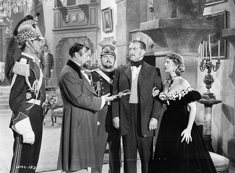Berry Kroeger, William Conrad, Robert Warwick, Rita Corday - The Sword of Monte Cristo - Z filmu