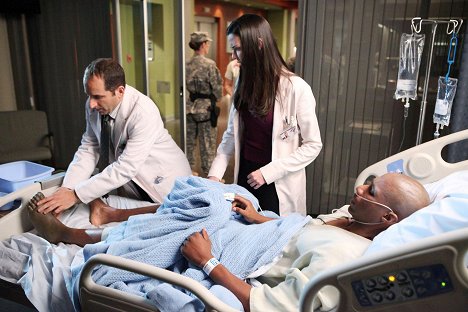 Peter Jacobson, Odette Annable, Arlen Escarpeta