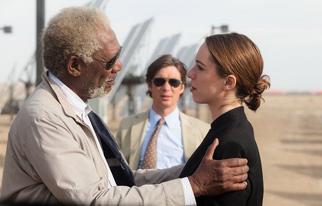 Morgan Freeman, Rebecca Hall - Transcendencia - Z filmu