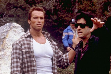 Arnold Schwarzenegger, Mark L. Lester - Komando - Z natáčení