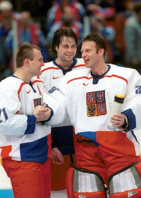 Robert Reichel, Robert Lang, Dominik Hašek - Nagano 1998 - hokejový turnaj století - Z filmu