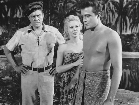 Dennis Morgan, Virginia Mayo, Lance Fuller - Pearl of the South Pacific - Z filmu