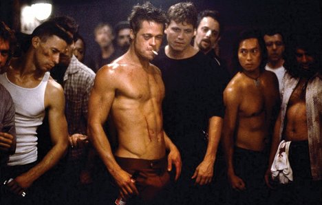 Brad Pitt, Holt McCallany - Klub rváčů - Z filmu
