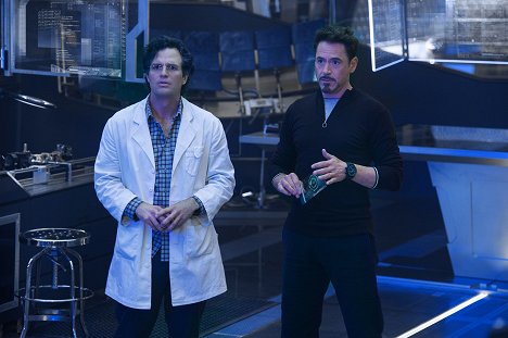 Mark Ruffalo, Robert Downey Jr. - Avengers: Age of Ultron - Z filmu