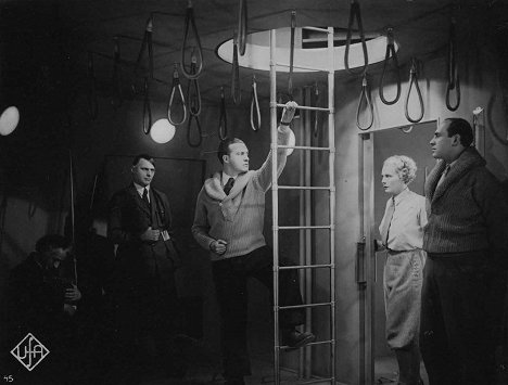 Fritz Rasp, Willy Fritsch, Gerda Maurus, Gustav von Wangenheim - Žena na měsíci - Z filmu