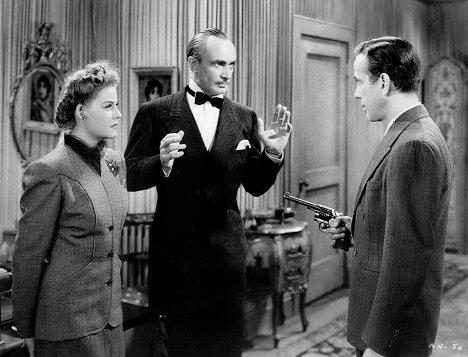 Kaaren Verne, Conrad Veidt, Humphrey Bogart - All Through the Night - Z filmu