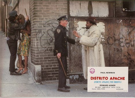 Ken Wahl, Pam Grier, Paul Newman, Rony Clanton - Pevnost Apačů v Bronxu - Fotosky