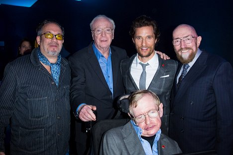 Michael Caine, Matthew McConaughey, Stephen Hawking - Interstellar - Z akcí