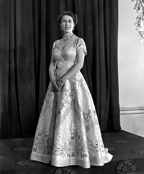 královna Alžběta II. - Korunovace Alžběty II. - Z filmu