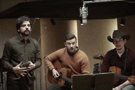 Oscar Isaac, Justin Timberlake, Adam Driver - V nitru Llewyna Davise - Z filmu