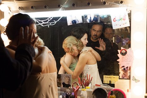 Naomi Watts, Andrea Riseborough, Alejandro González Iñárritu, Emmanuel Lubezki - Birdman - Z natáčení