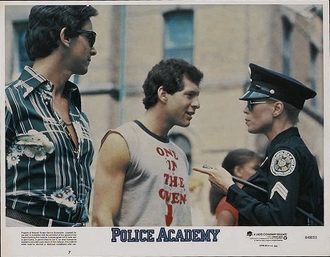 Andrew Rubin, Steve Guttenberg, Leslie Easterbrook - Policejní akademie - Fotosky