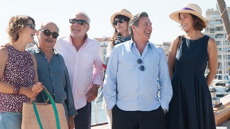 Isabelle Gélinas, Gérard Jugnot, François Berléand, Zabou Breitman, Daniel Auteuil, Mélanie Doutey - Mezi přáteli - Z filmu