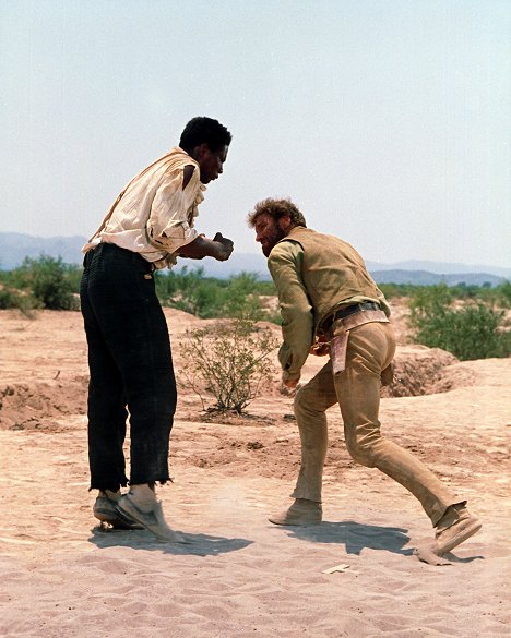 Ossie Davis, Burt Lancaster - Lovci skalpů - Z filmu