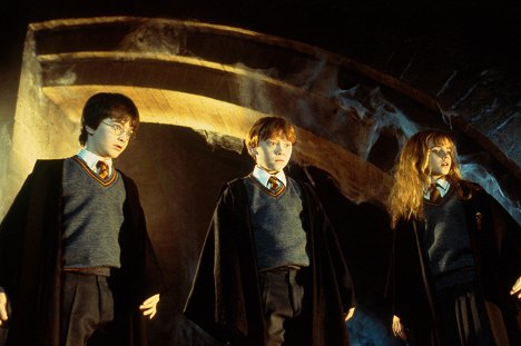 Daniel Radcliffe, Rupert Grint, Emma Watson - Harry Potter a Kámen mudrců - Z filmu