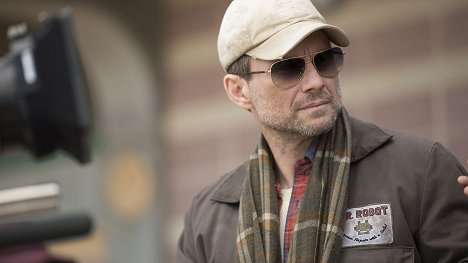 Christian Slater - Mr. Robot - Z natáčení