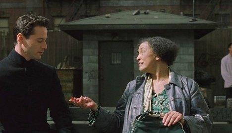 Keanu Reeves, Gloria Foster - Matrix Reloaded - Z filmu